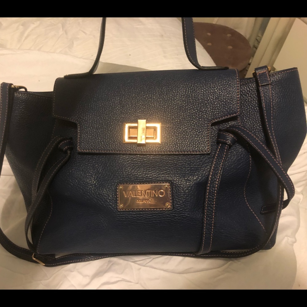 $ Negotiable- 100% Authentic Blue Mario Valentino
